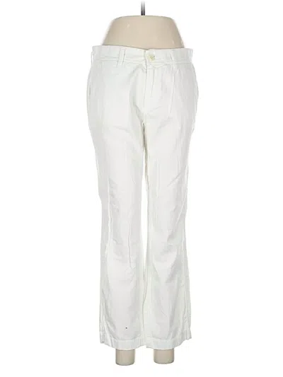 Pre-owned Jcrew Casual Pants In White