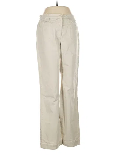 Pre-owned Jcrew Casual Pants In White