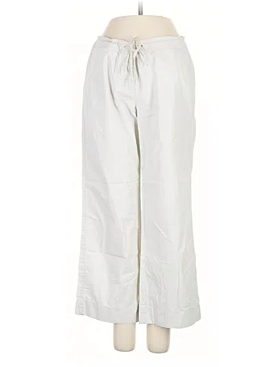 Pre-owned Jcrew Casual Pants In White