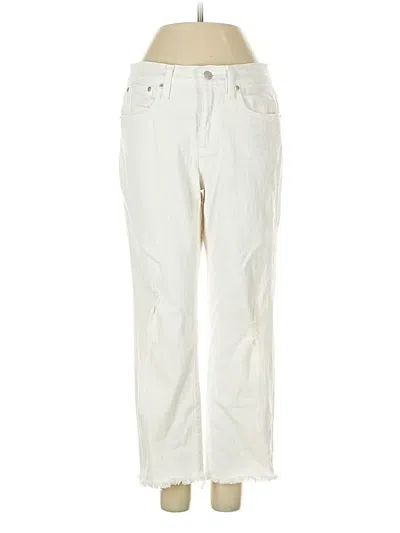 Pre-owned Jcrew Casual Pants In White
