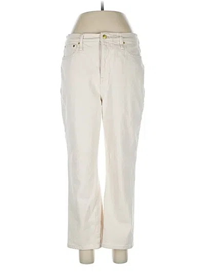 Pre-owned Jcrew Casual Pants In White