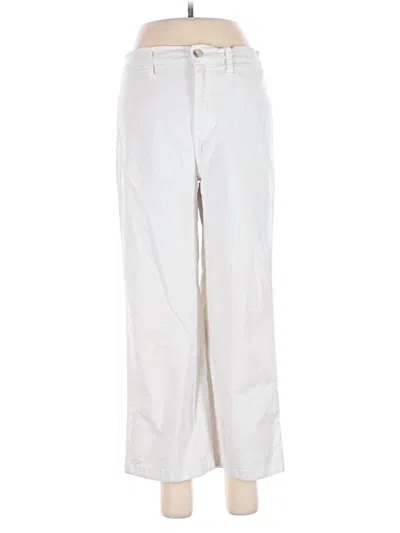 Pre-owned Jcrew Casual Pants In White