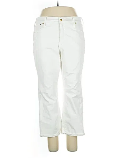 Pre-owned Jcrew Casual Pants In White