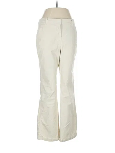 Pre-owned Jcrew Casual Pants In White