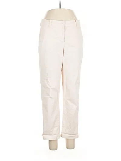 Pre-owned Jcrew Casual Pants In White
