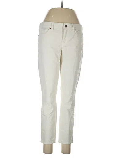 Pre-owned Jcrew Casual Pants In White