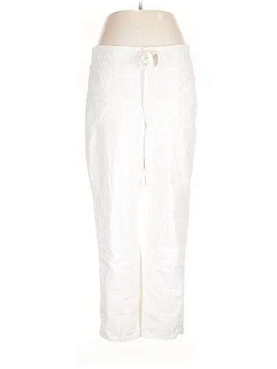 Pre-owned Jcrew Casual Pants In White