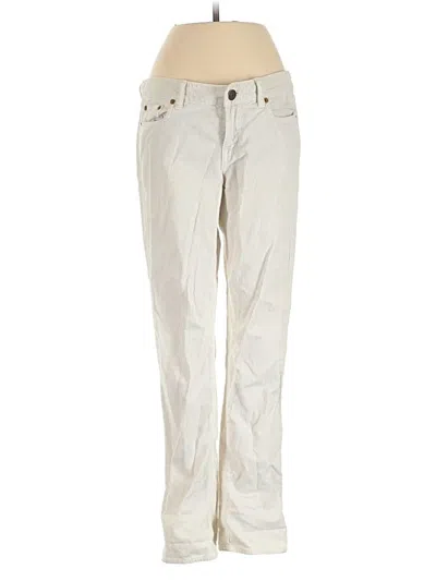 Pre-owned Jcrew Casual Pants In White
