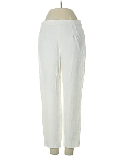 Pre-owned Jcrew Casual Pants In White