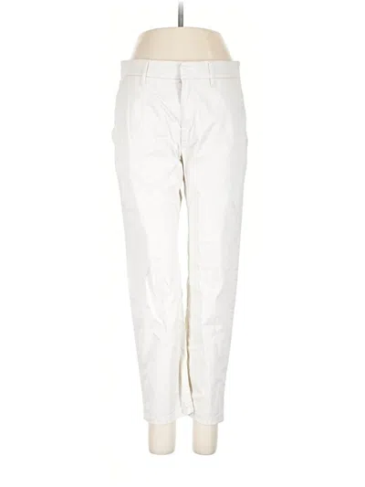 Pre-owned Jcrew Casual Pants In White