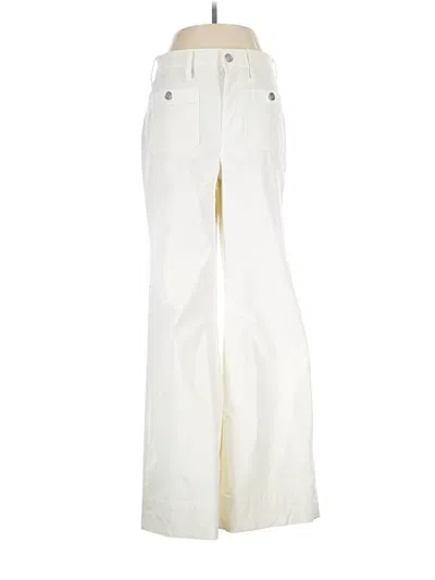 Pre-owned Jcrew Casual Pants In White