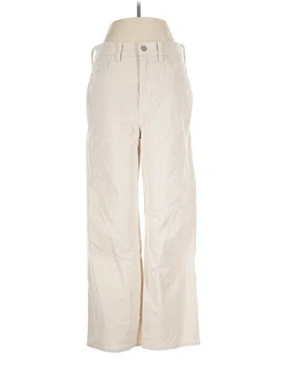 Pre-owned Jcrew Casual Pants In White