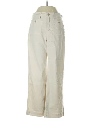 Pre-owned Jcrew Casual Pants In White