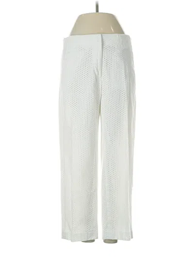 Pre-owned Jcrew Casual Pants In White