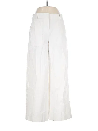 Pre-owned Jcrew Casual Pants In White