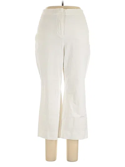 Pre-owned Jcrew Casual Pants In White