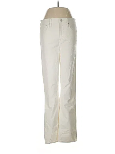 Pre-owned Jcrew Casual Pants In White