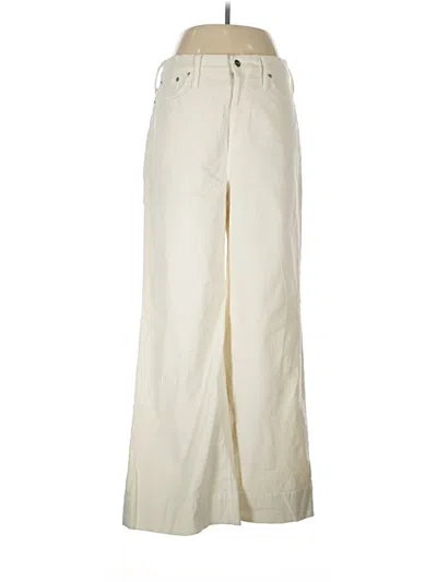 Pre-owned Jcrew Casual Pants In White