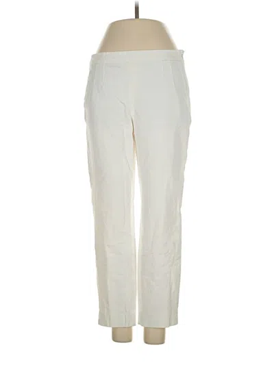Pre-owned Jcrew Casual Pants In White