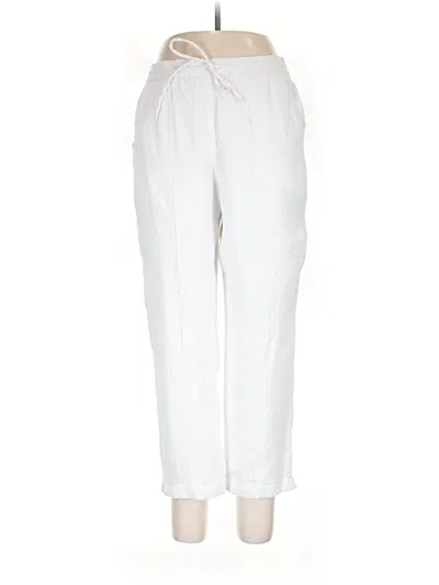 Pre-owned Jcrew Casual Pants In White