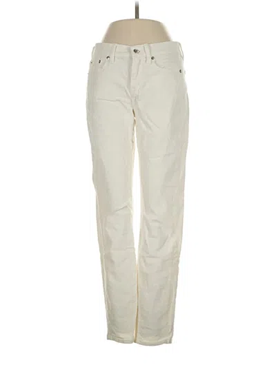 Pre-owned Jcrew Casual Pants In White