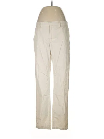 Pre-owned Jcrew Casual Pants In White