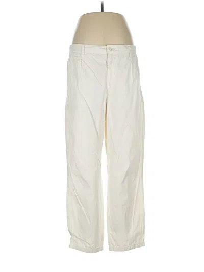 Pre-owned Jcrew Casual Pants In White