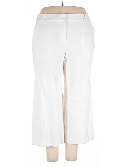 Pre-owned Jcrew Casual Pants In White