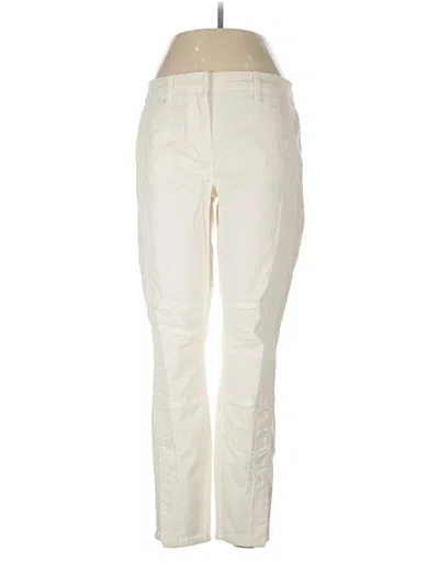 Pre-owned Jcrew Casual Pants In White