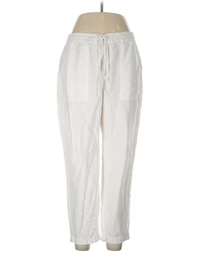 Pre-owned Jcrew Casual Pants In White