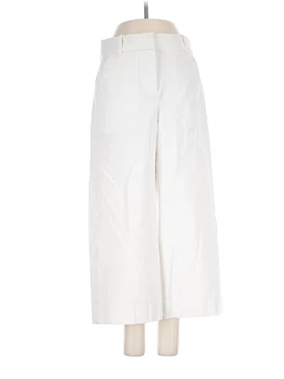 Pre-owned Jcrew Casual Pants In White