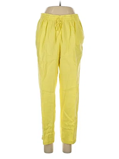 Pre-owned Jcrew Casual Pants In Yellow