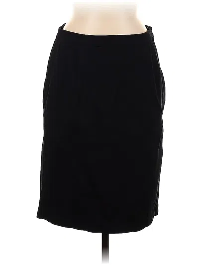 Pre-owned Jcrew Casual Skirt In Black