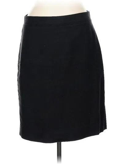 Pre-owned Jcrew Casual Skirt In Black