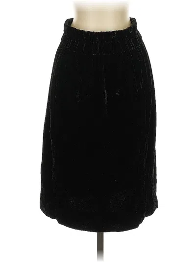 Pre-owned Jcrew Casual Skirt In Black