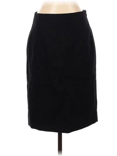 Pre-owned Jcrew Casual Skirt In Black