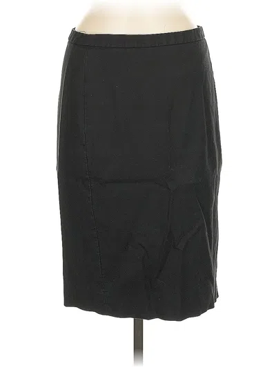 Pre-owned Jcrew Casual Skirt In Black