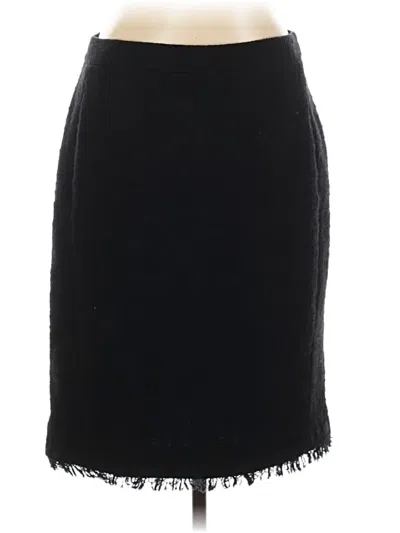 Pre-owned Jcrew Casual Skirt In Black