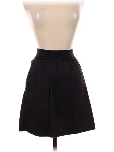 Pre-owned Jcrew Casual Skirt In Black