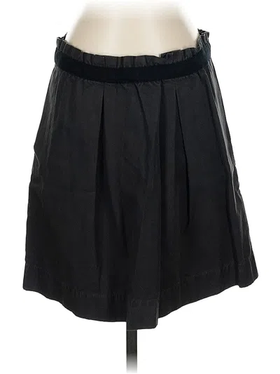 Pre-owned Jcrew Casual Skirt In Black