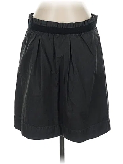 Pre-owned Jcrew Casual Skirt In Black