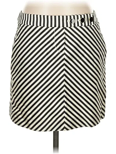 Pre-owned Jcrew Casual Skirt In Black