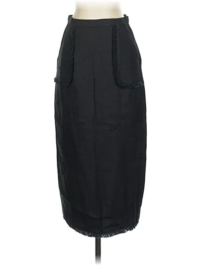 Pre-owned Jcrew Casual Skirt In Black