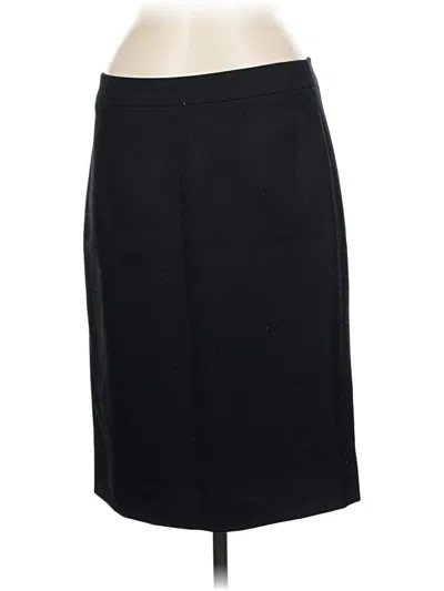 Pre-owned Jcrew Casual Skirt In Black