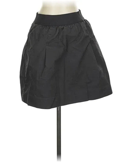 Pre-owned Jcrew Casual Skirt In Black