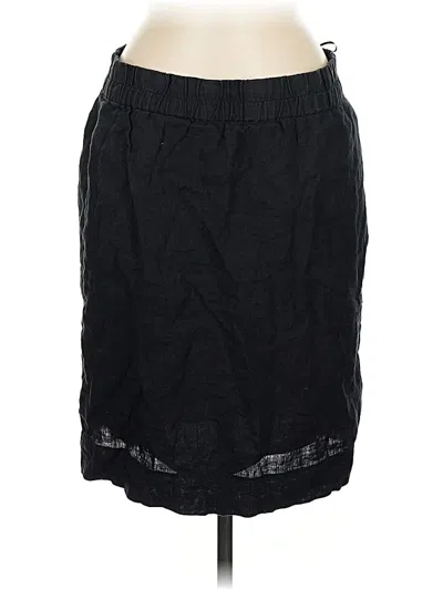 Pre-owned Jcrew Casual Skirt In Black