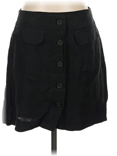 Pre-owned Jcrew Casual Skirt In Black