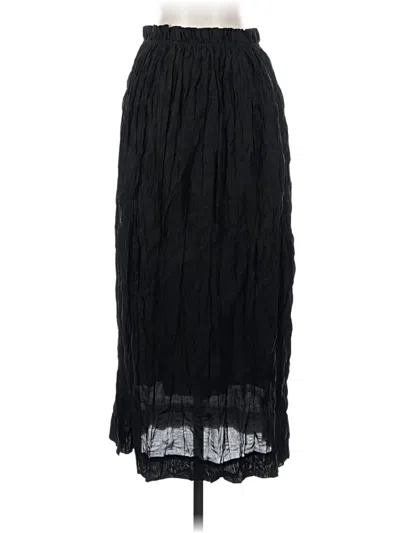 Pre-owned Jcrew Casual Skirt In Black