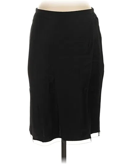 Pre-owned Jcrew Casual Skirt In Black