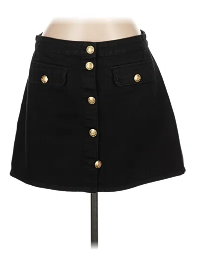 Pre-owned Jcrew Casual Skirt In Black